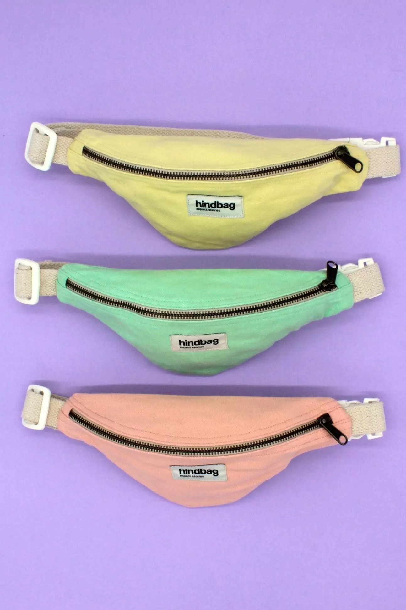 Hindbag Fanny Pack>Augustin Lemon Frosted Children'S Belt Bag