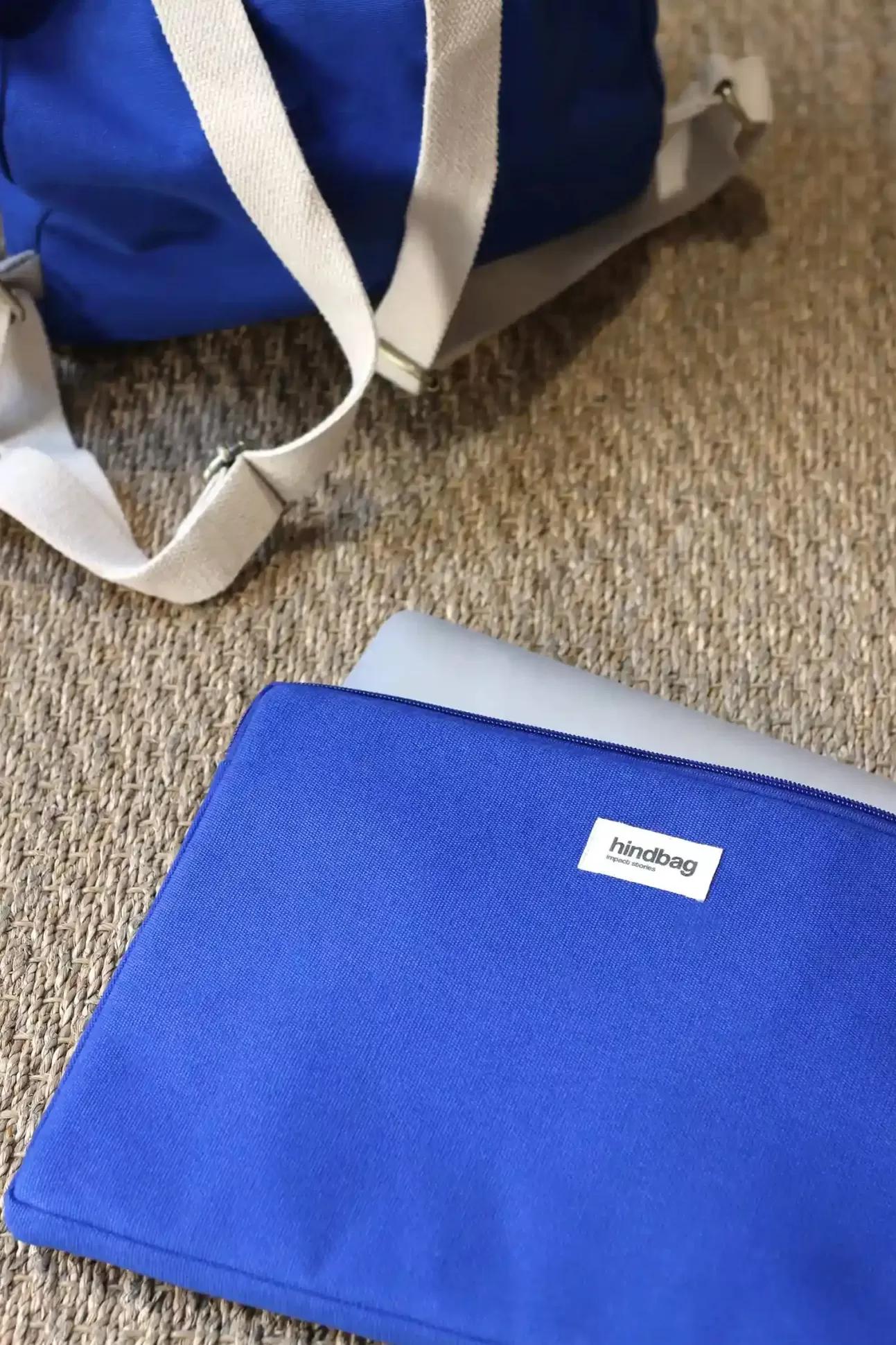 Hindbag Sleeve>Ava Laptop Case Electric Blue