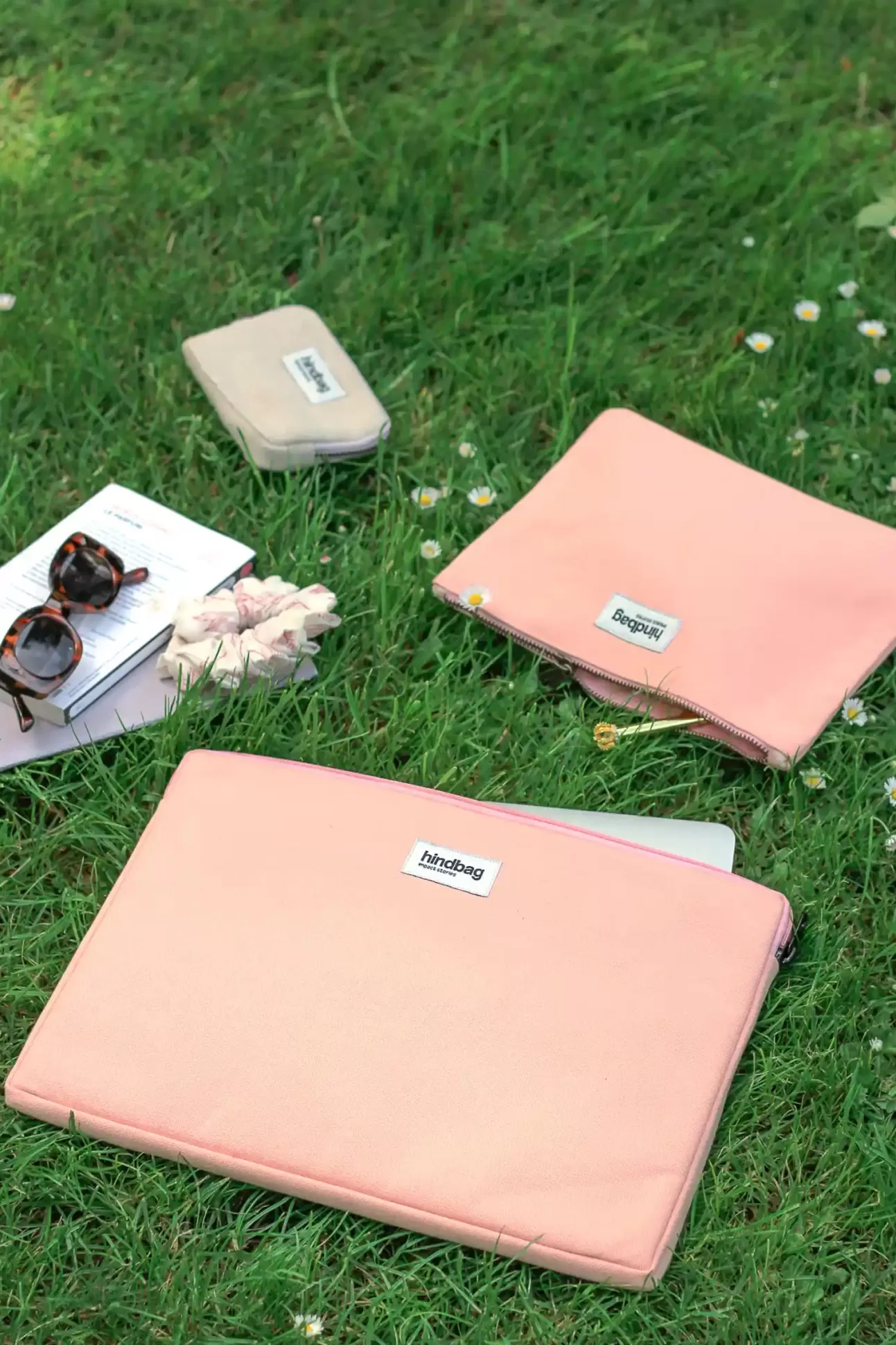 Hindbag Sleeve>Ava Peach Melba Laptop Case