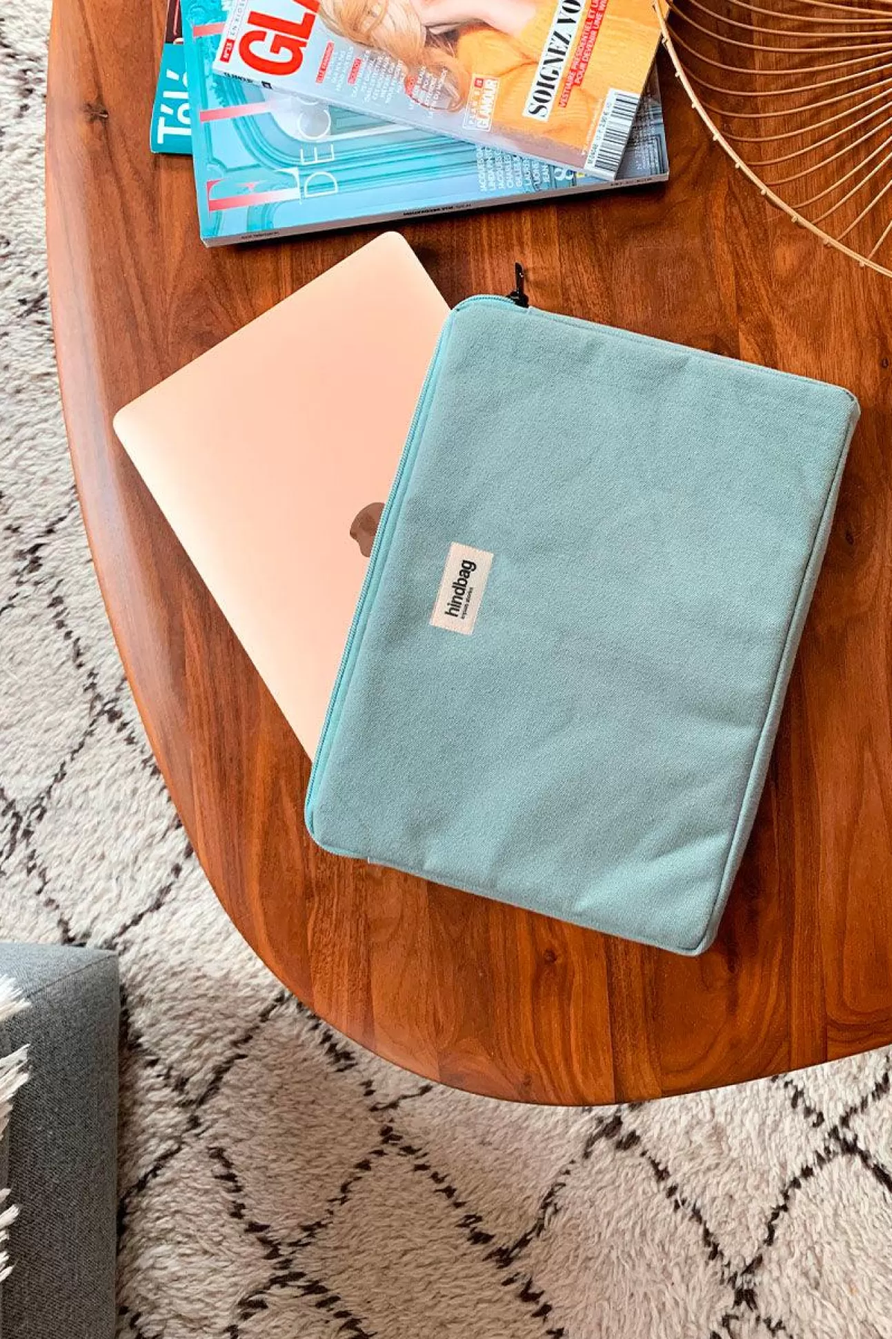 Hindbag Sleeve>Ava Sage Laptop Case