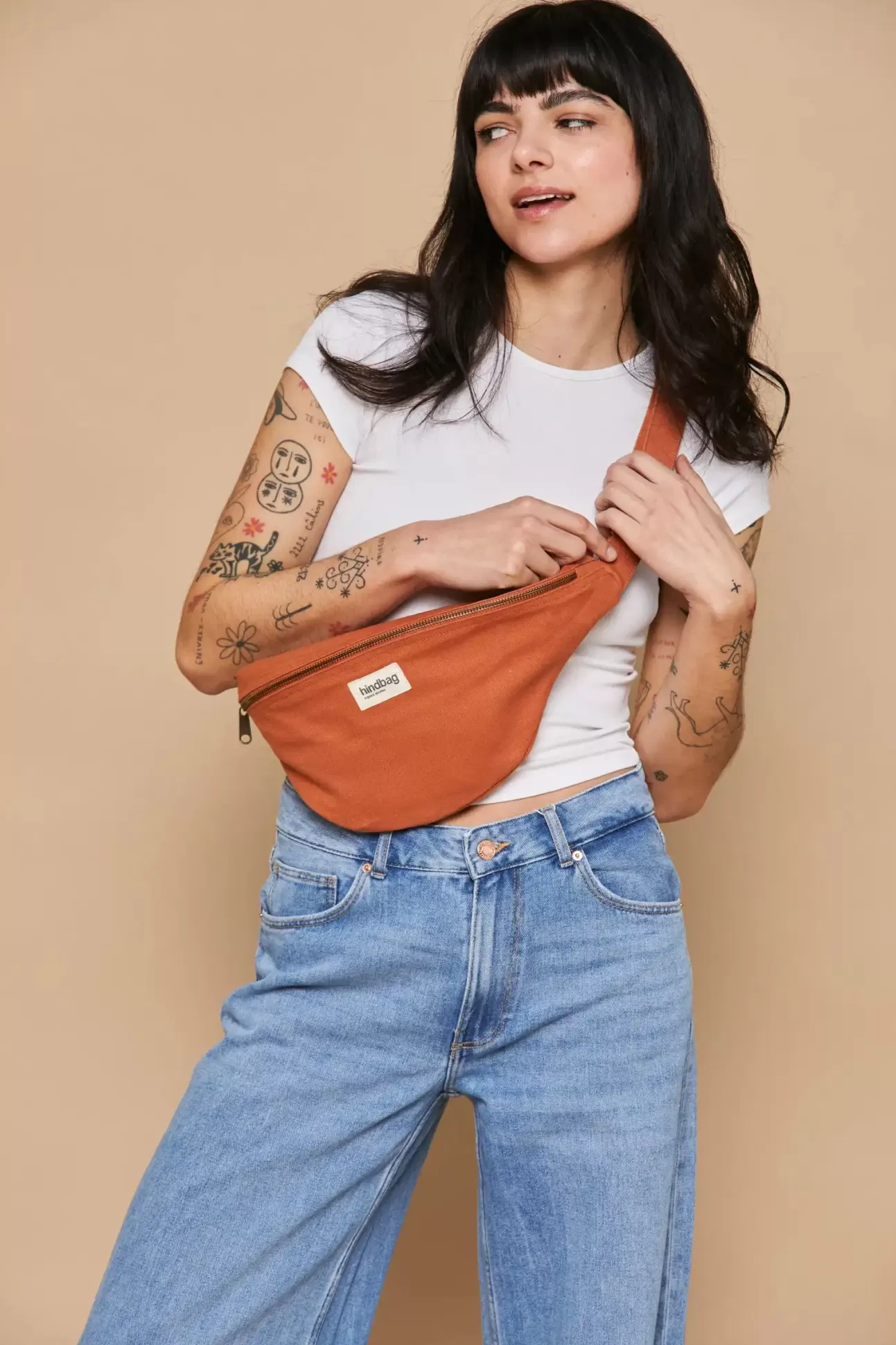 Hindbag Fanny Pack>Belt Bag L Sasha Siena