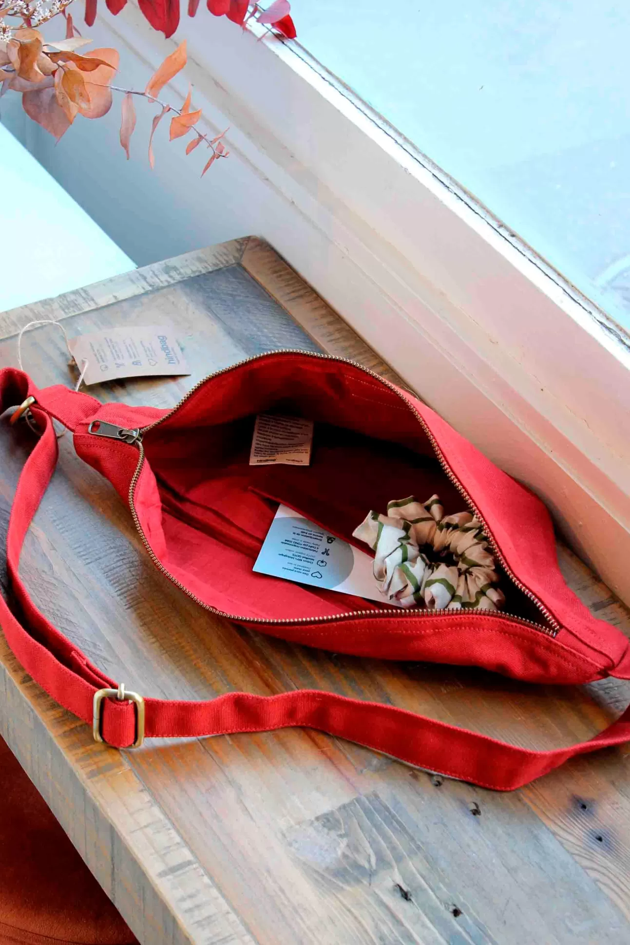 Hindbag Fanny Pack>Belt Bag L Sasha Terracotta