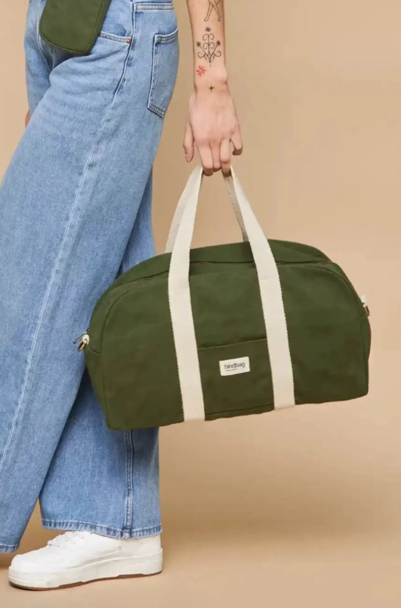 Hindbag Weekend Bag>Bowling Bag Charlie Olive