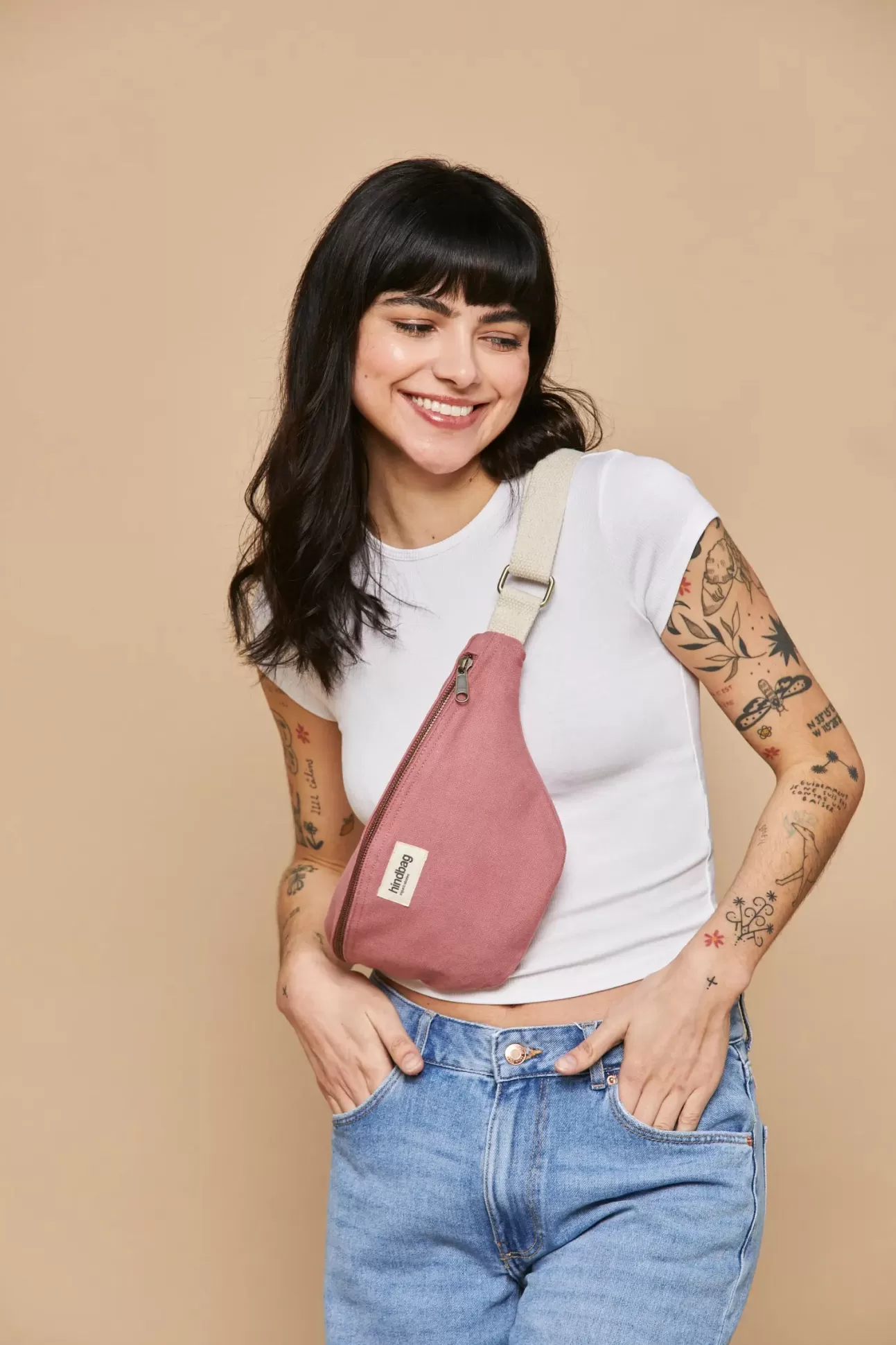 Hindbag Fanny Pack>Bum Bag Olivia Blush Pink