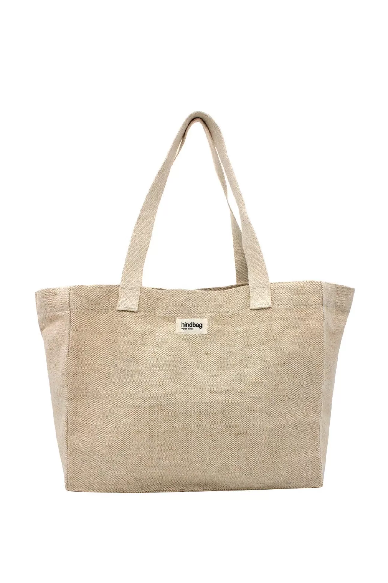 Hindbag Tote Bag>Claude Jute Shopping Bag