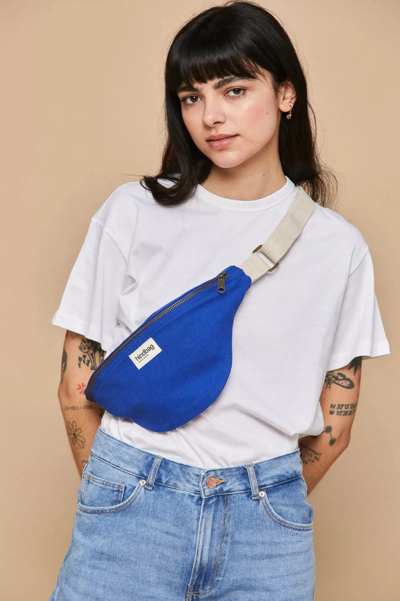 Hindbag Fanny Pack>Electric Blue Olivia Fanny Pack