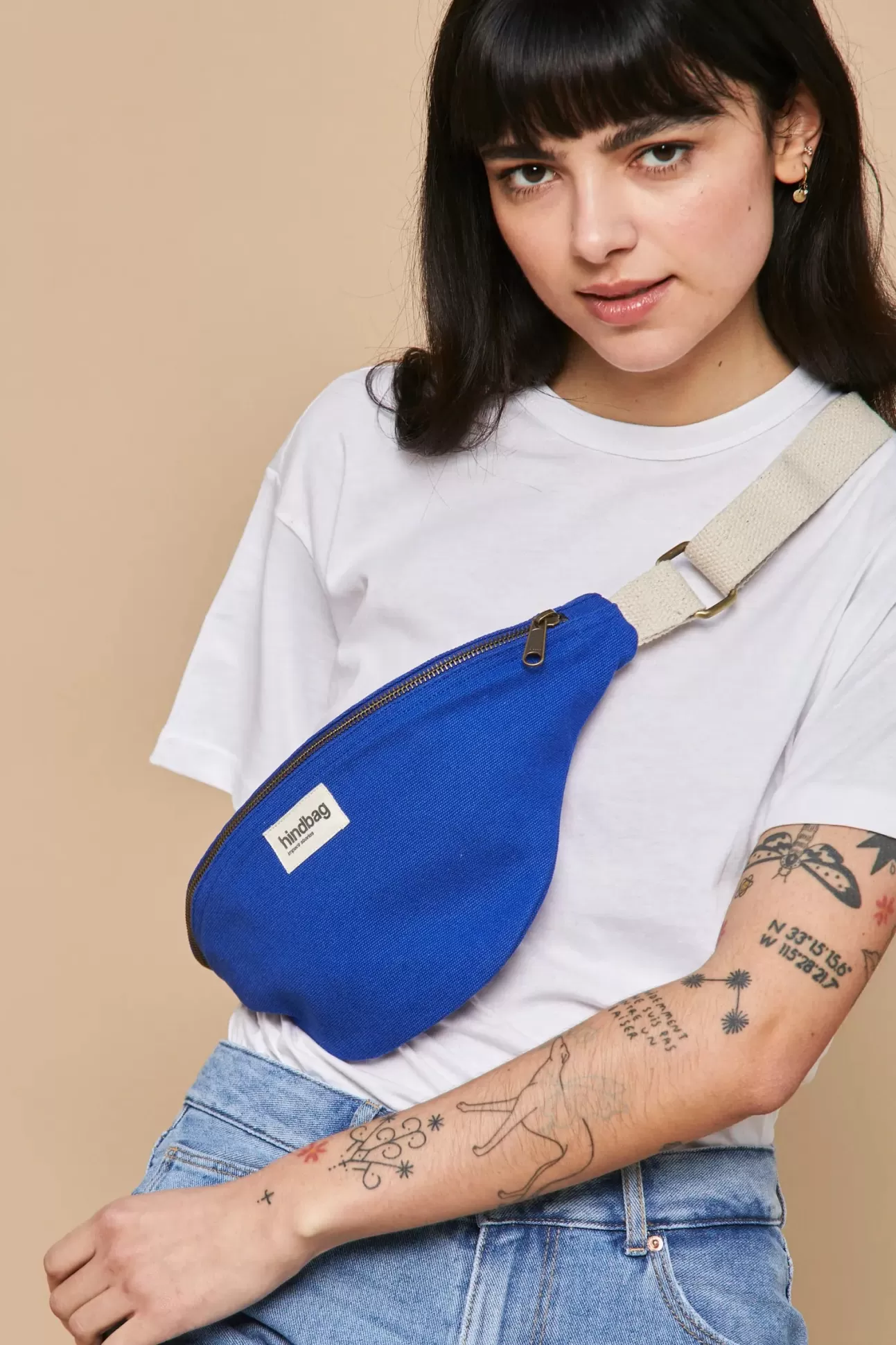 Hindbag Fanny Pack>Electric Blue Olivia Fanny Pack