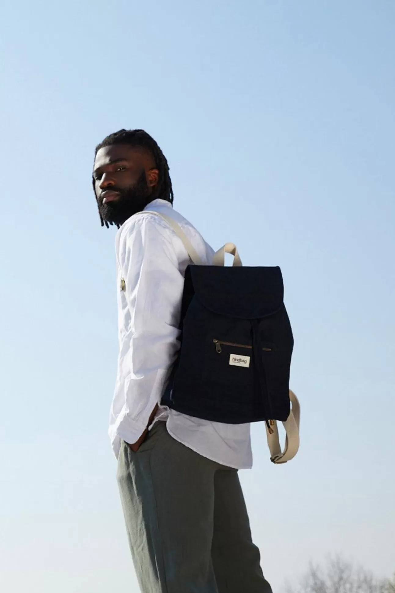 Hindbag Backpack>Eliot Black Backpack