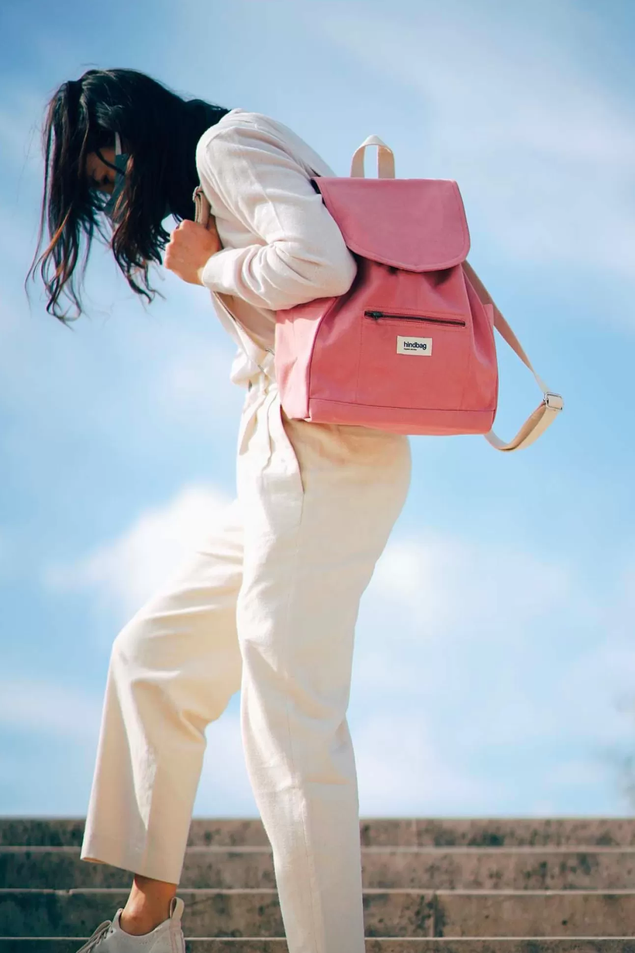 Hindbag Backpack>Eliot Blush Backpack