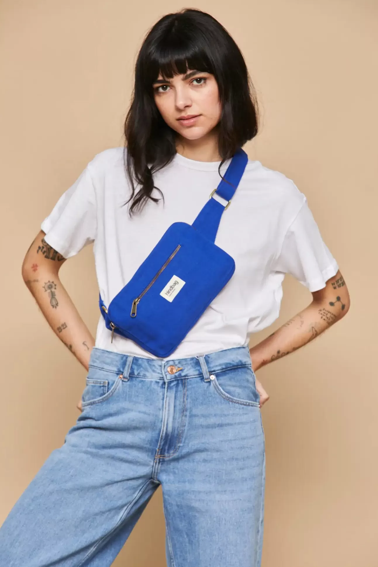 Hindbag Fanny Pack>Harry Belt Bag Electric Blue