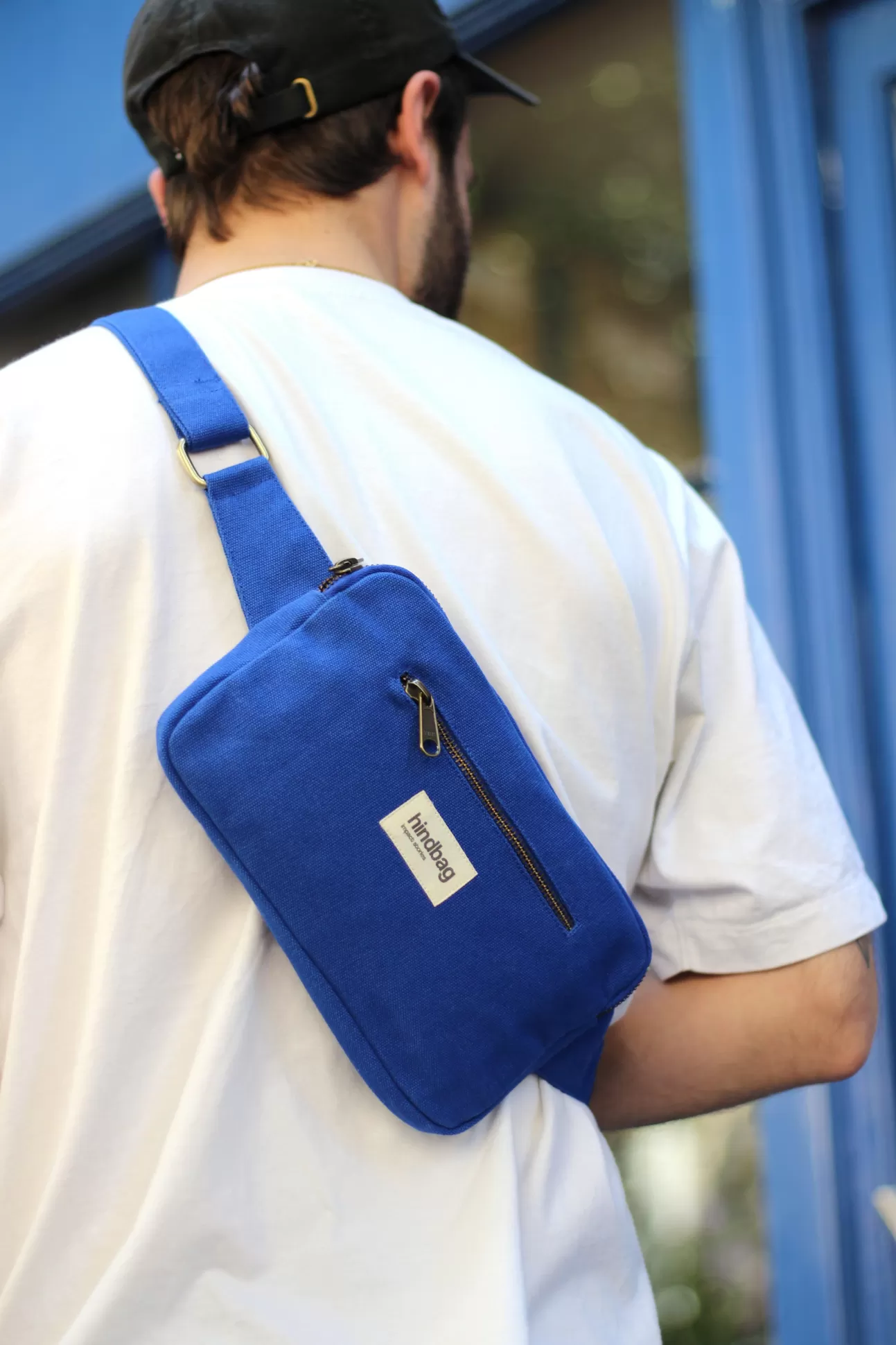 Hindbag Fanny Pack>Harry Belt Bag Electric Blue