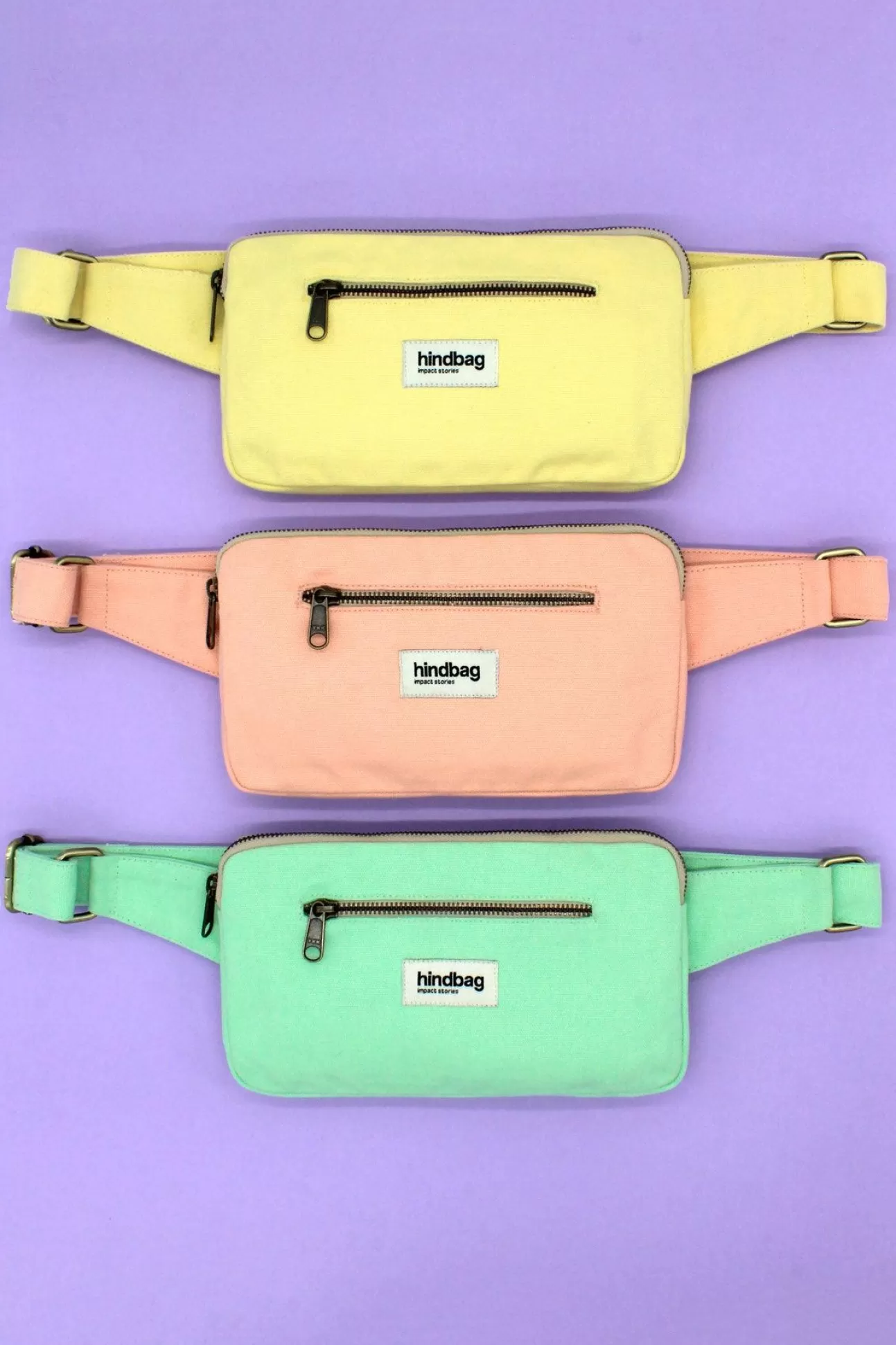 Hindbag Fanny Pack>Harry Peach Melba Belt Bag