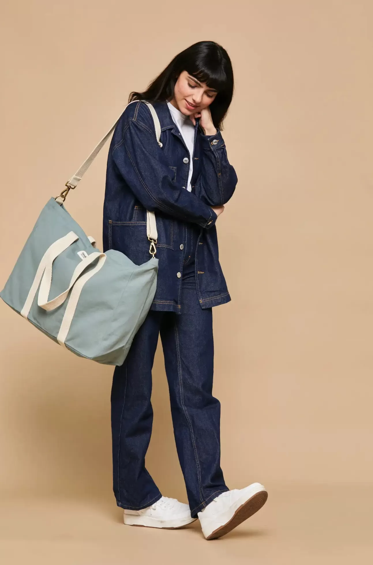 Hindbag Tote Bag>Jean Bag Sage