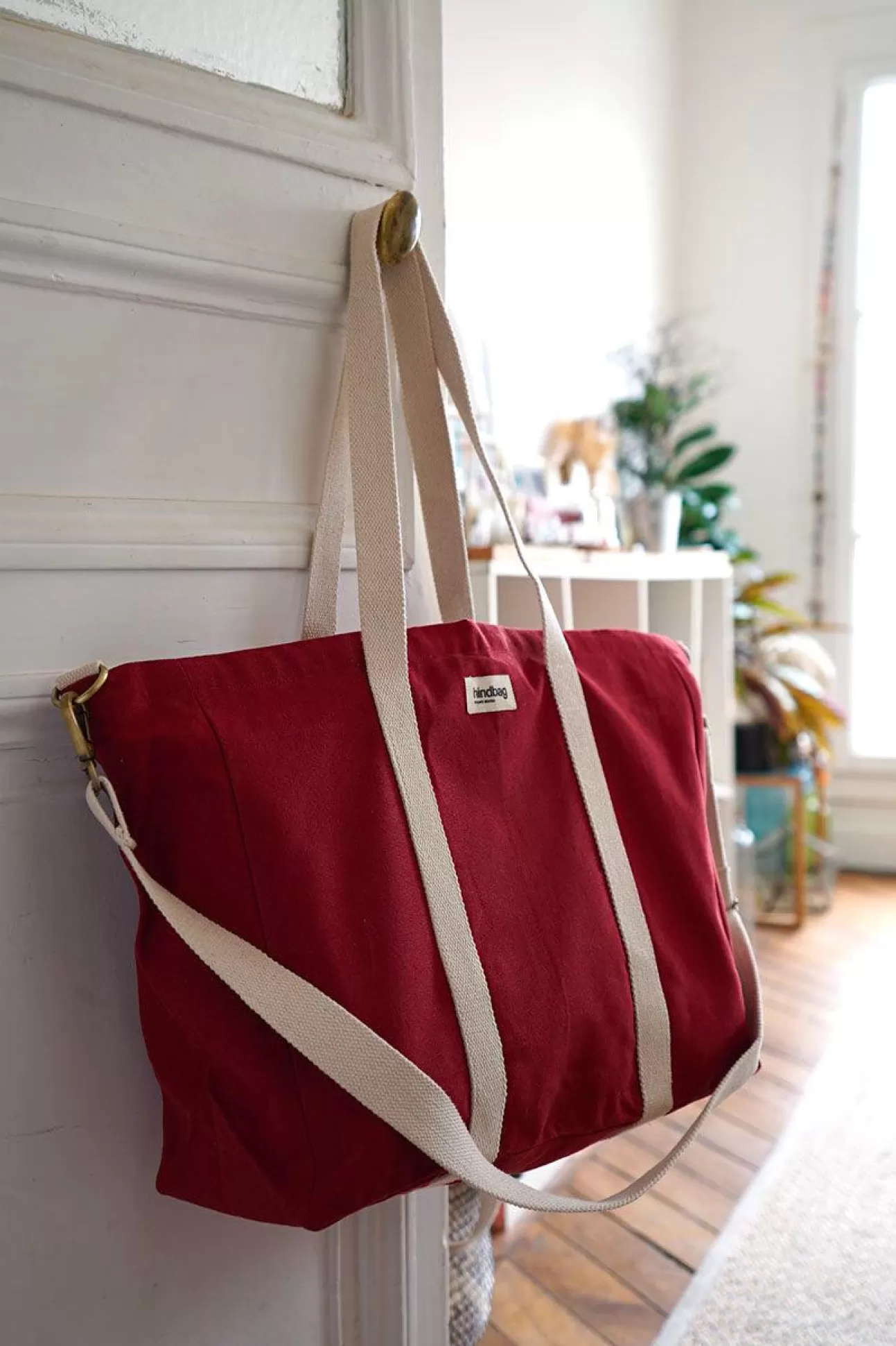 Hindbag Tote Bag>Jean Bag Terracotta