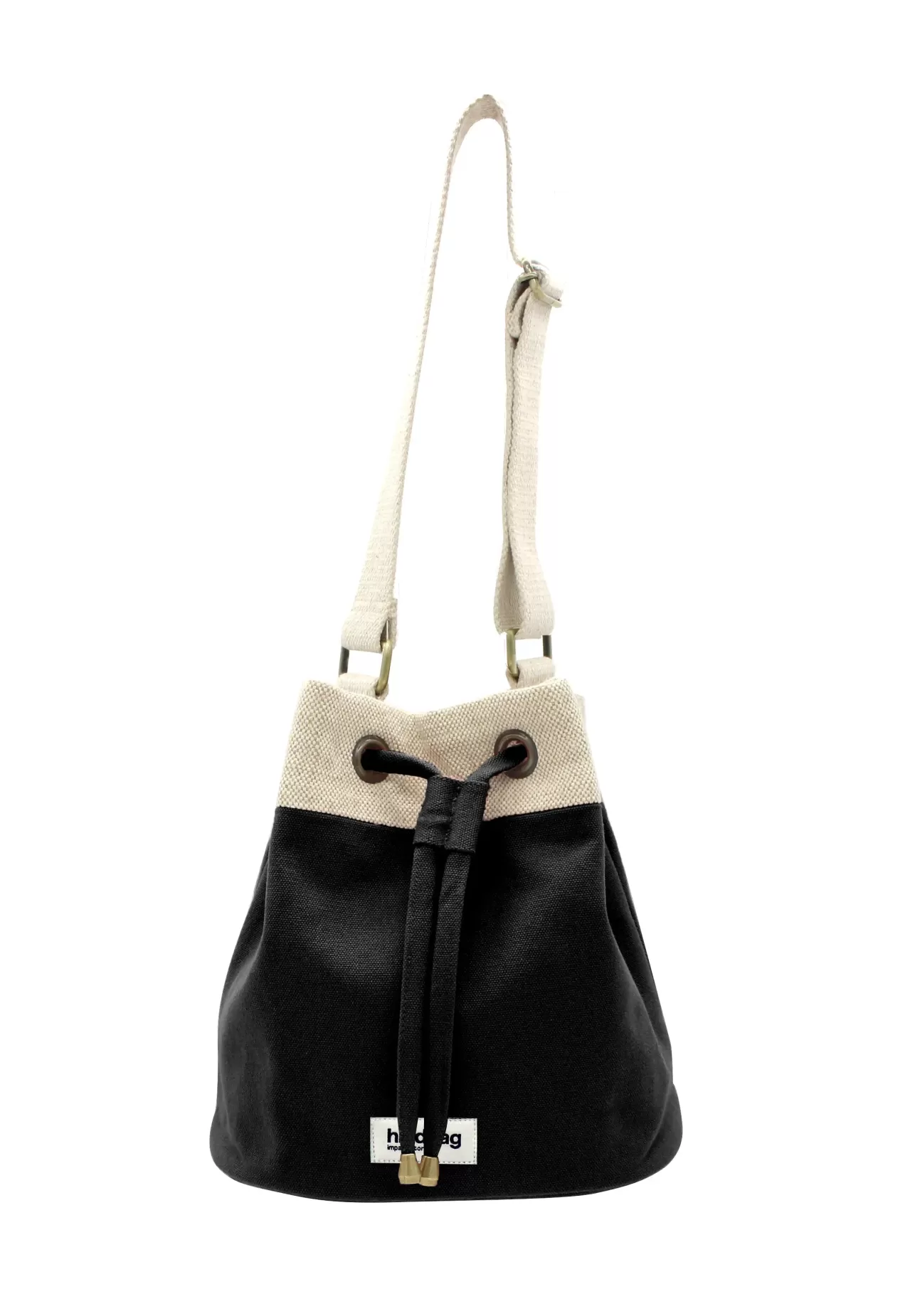 Hindbag Handbag>Julie Bucket Bag Black