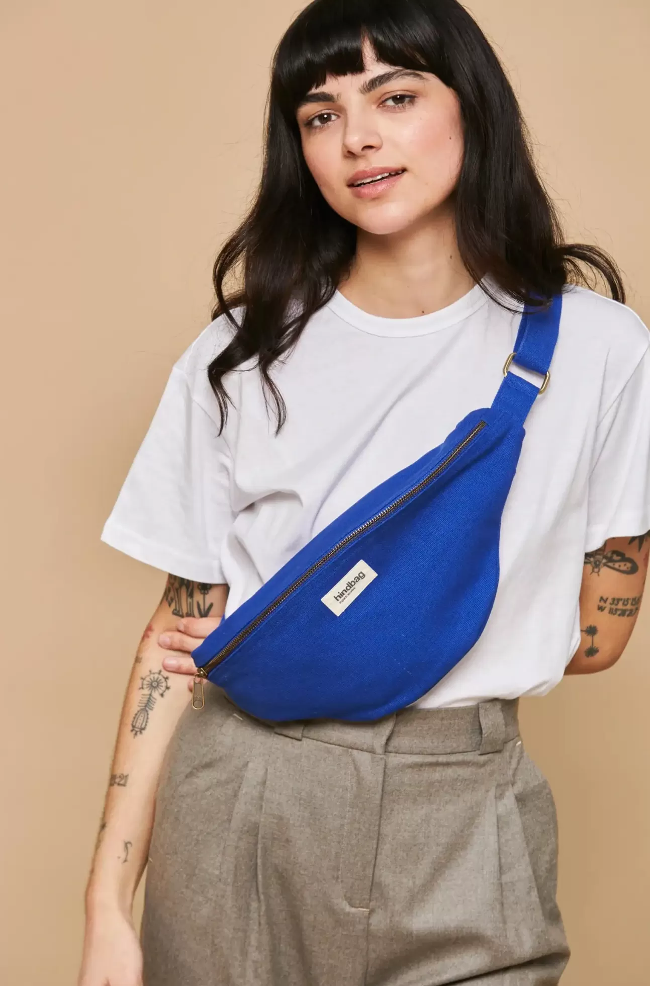 Hindbag Fanny Pack>L Sasha Belt Bag Electric Blue