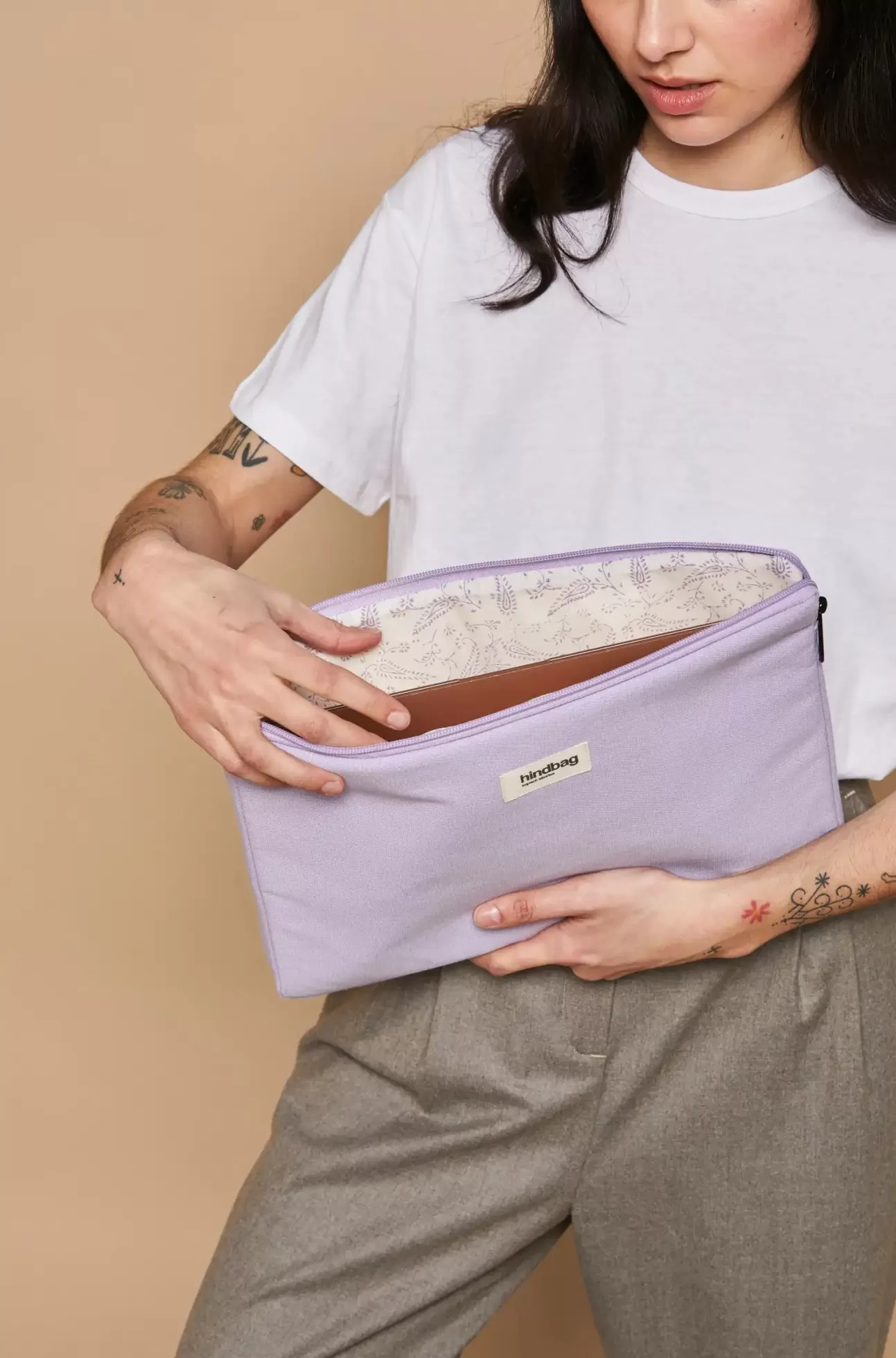 Hindbag Sleeve>Laptop Case Ava Lilac