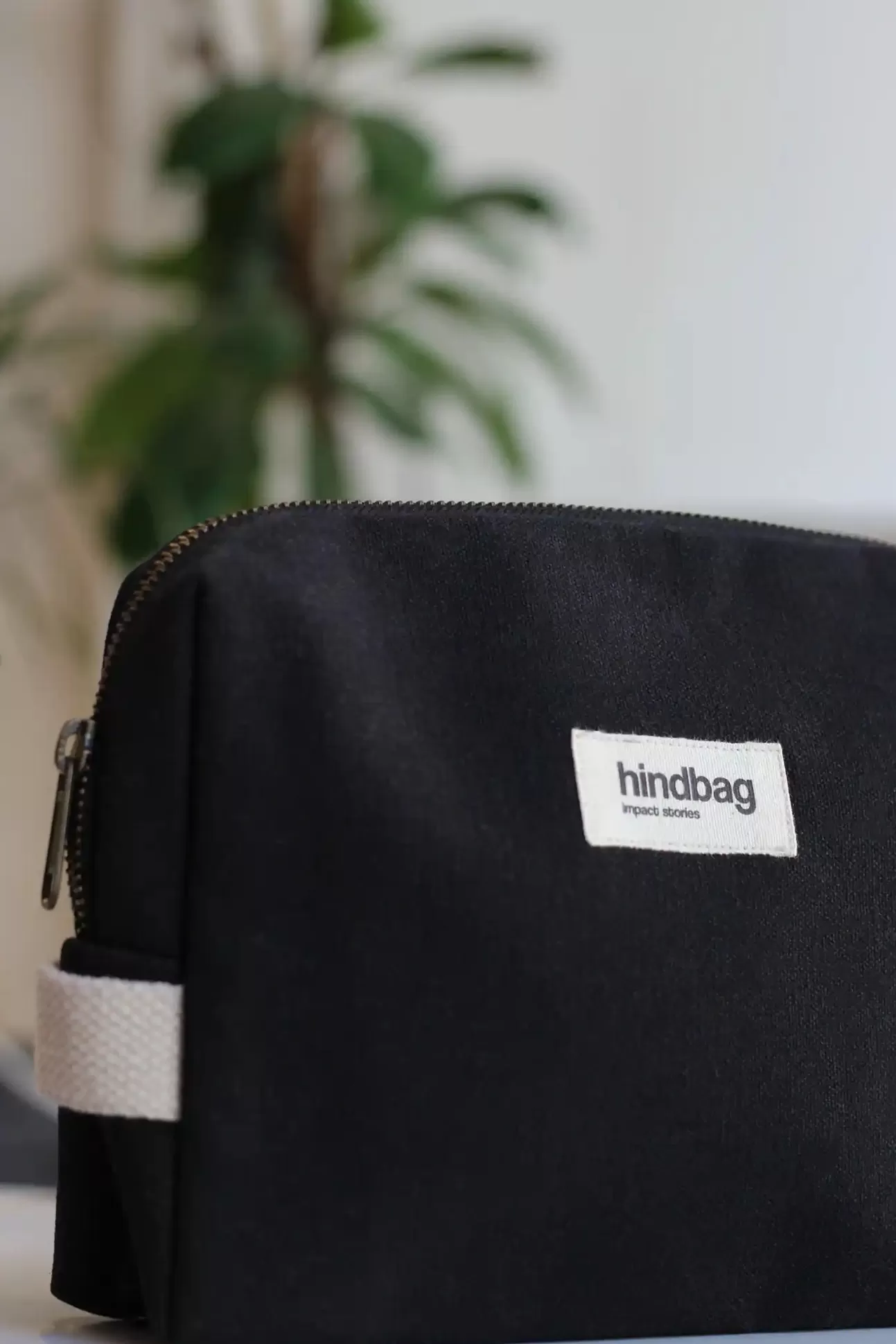 Hindbag Toiletry Bag>Leon Black Toiletry Bag