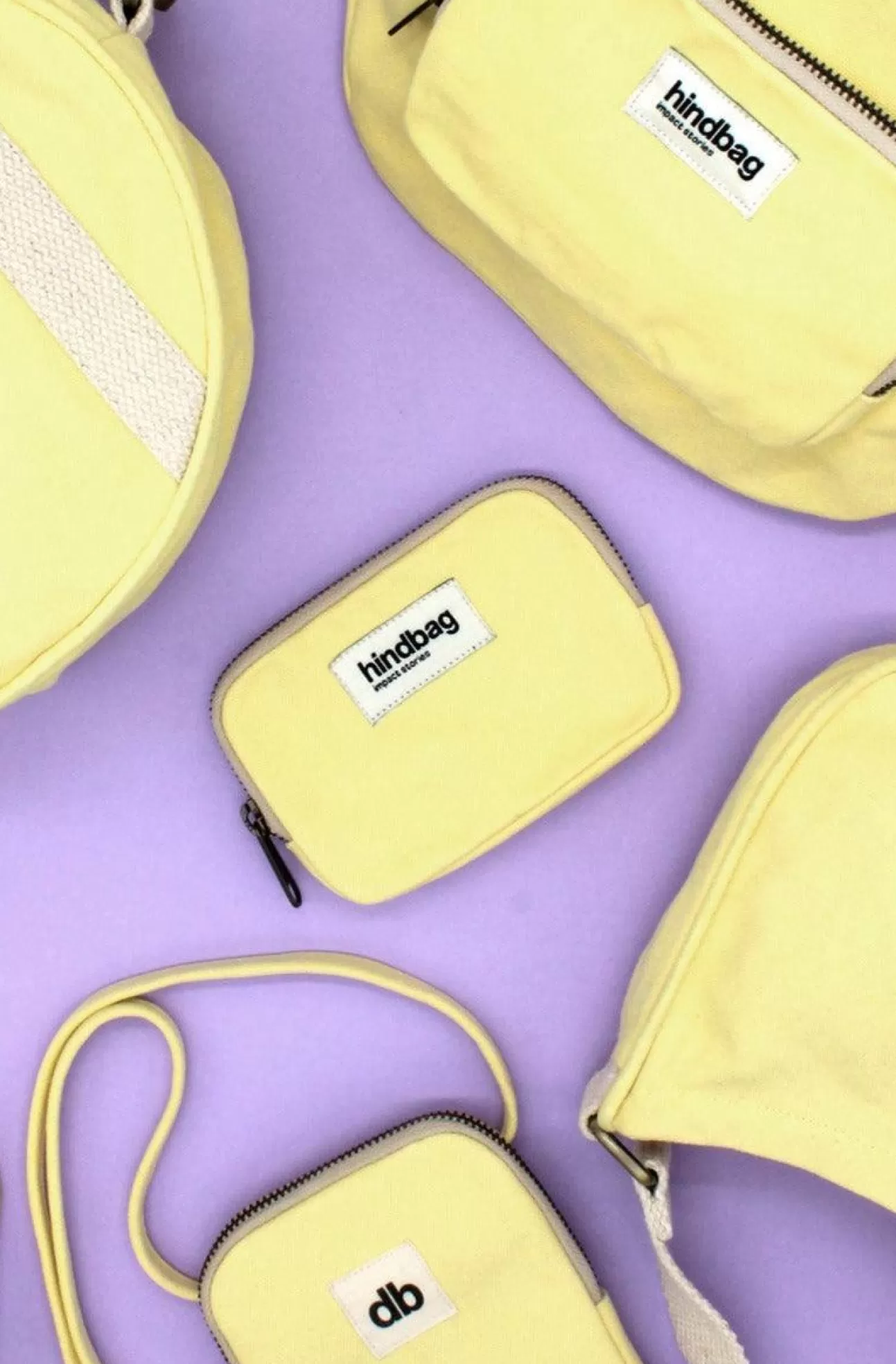 Hindbag Wallet>Lili Frosted Lemon Coin Purse