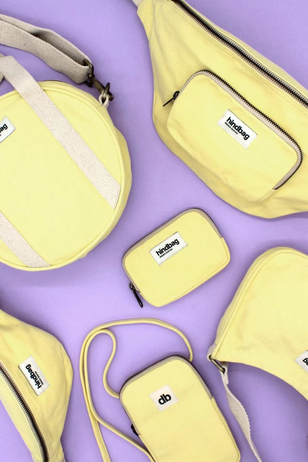 Hindbag Wallet>Lili Frosted Lemon Coin Purse