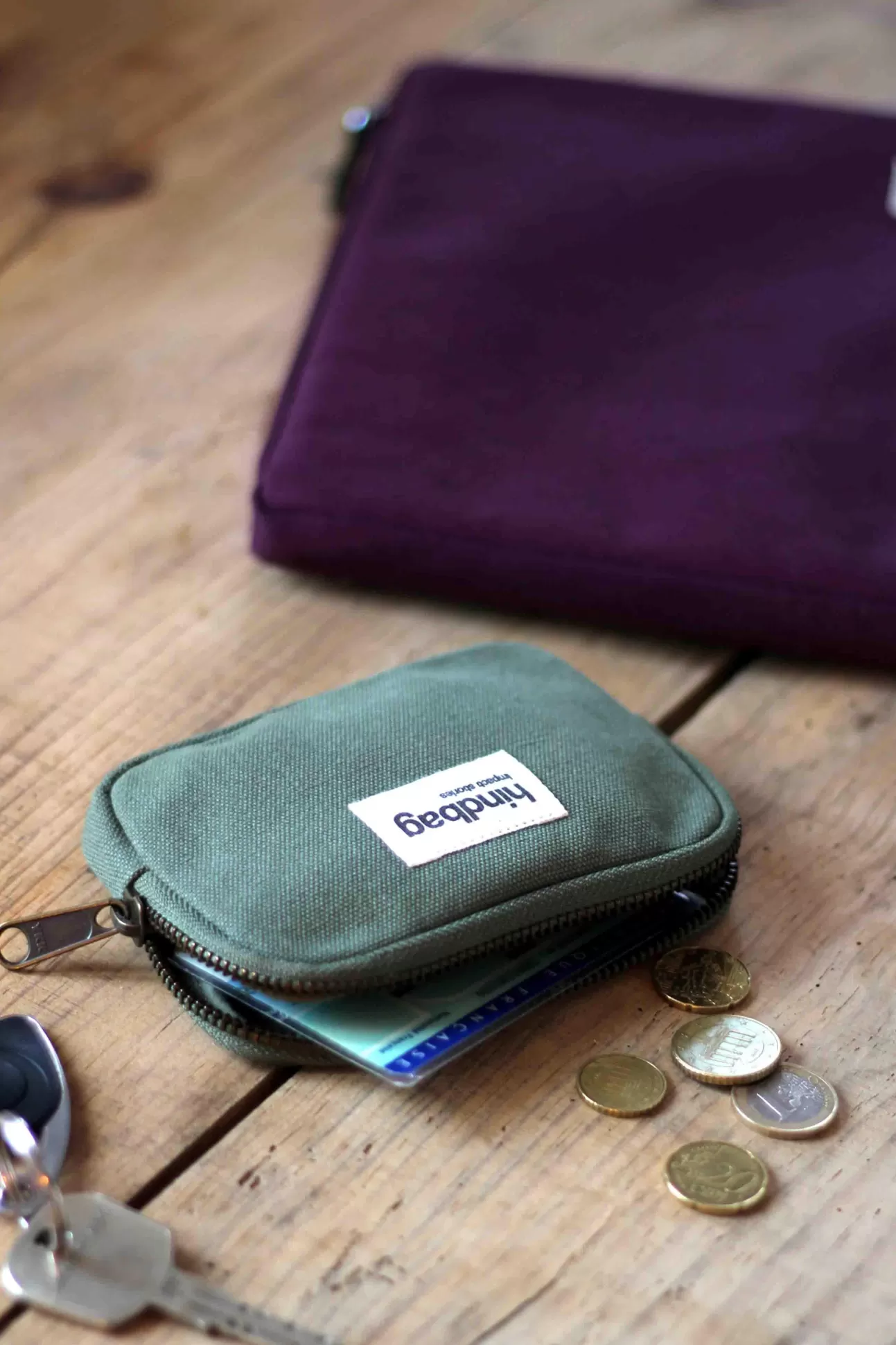 Hindbag Wallet>Lili Olive Purse