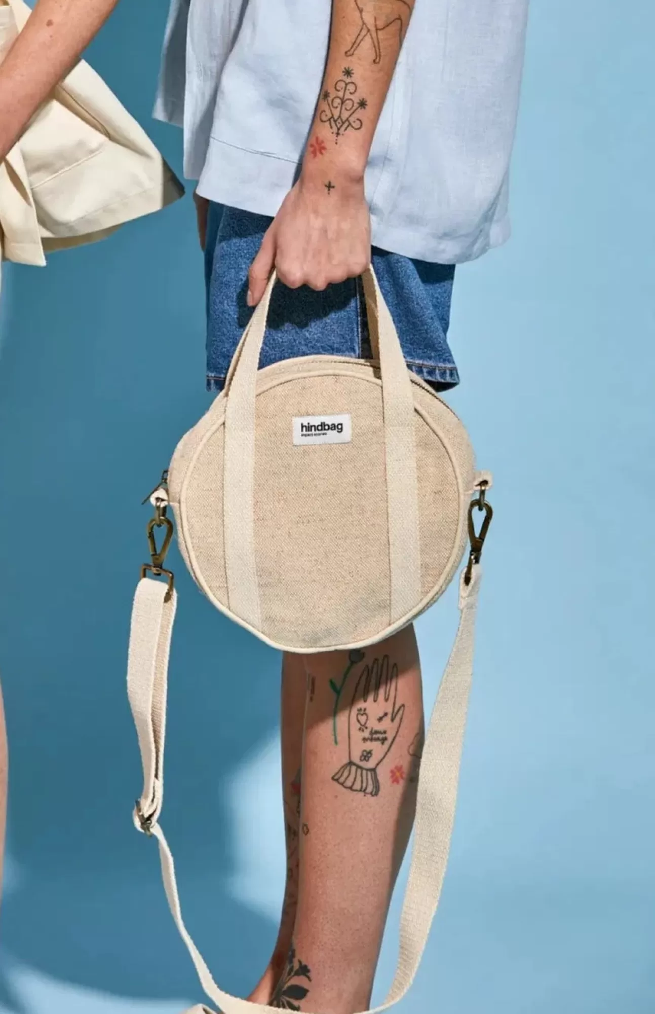 Hindbag Handbag>Louis Jute Handbag