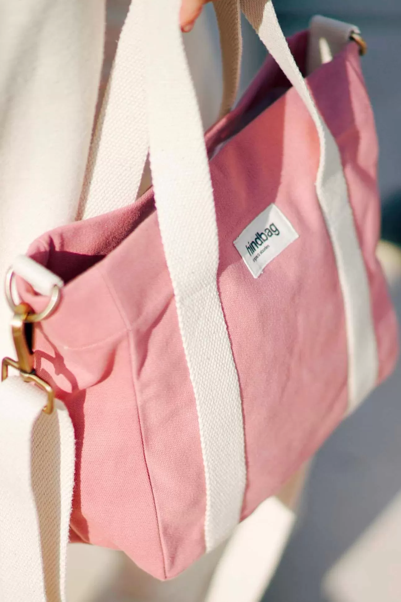 Hindbag Handbag>Louise Handbag Blush Pink