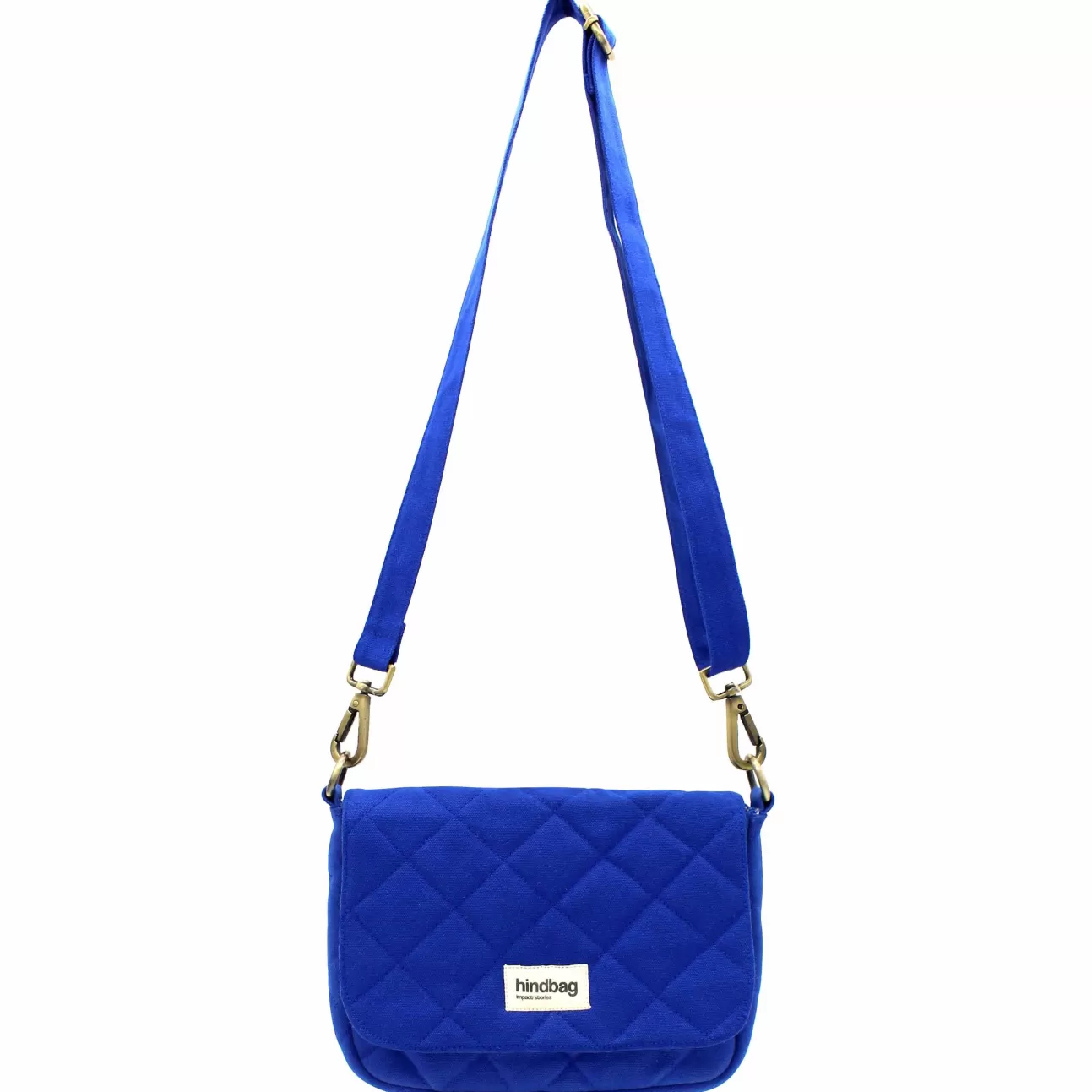 Hindbag Handbag>Margault Quilted Handbag Electric Blue