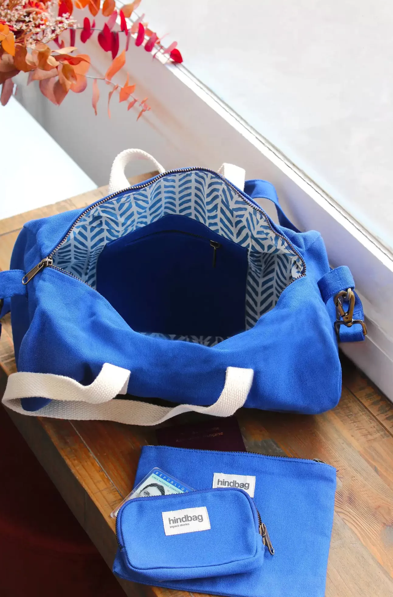 Hindbag Sport Bag>Mini Simon Electric Blue