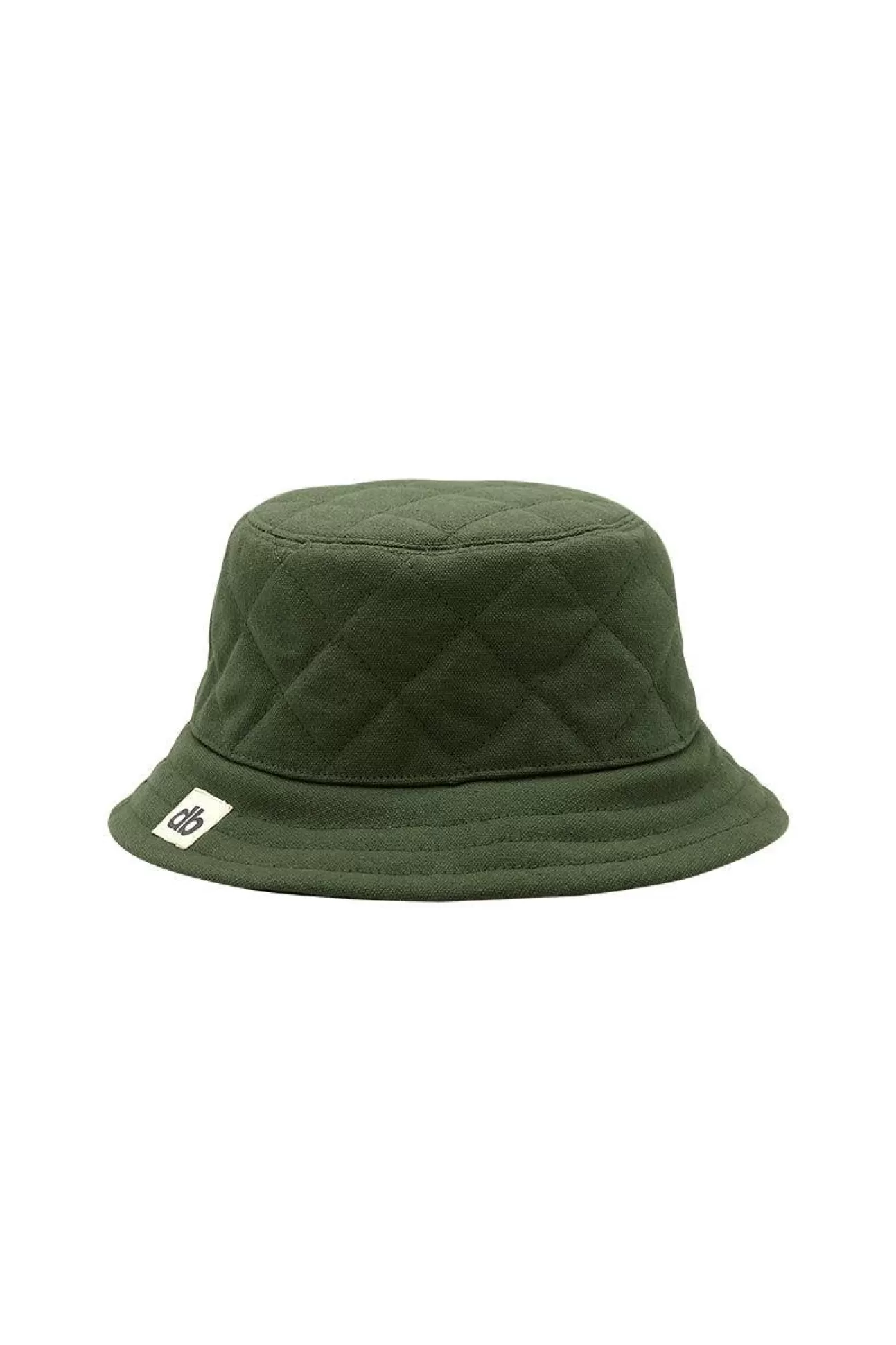 Hindbag Bob>Olive Quilted Bucket Hat