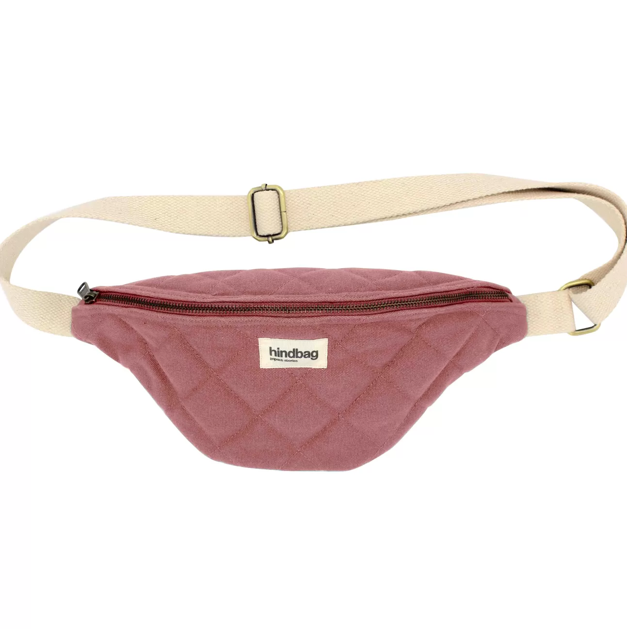 Hindbag Fanny Pack>Olivia Quilted Belt Bag Blush Pink