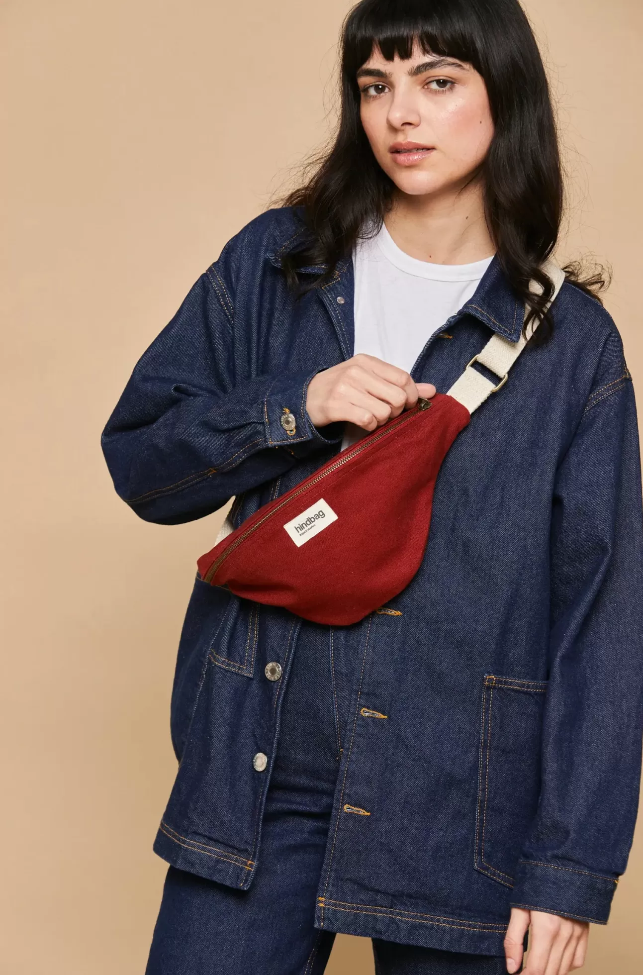 Hindbag Fanny Pack>Olivia Terracotta Belt Bag