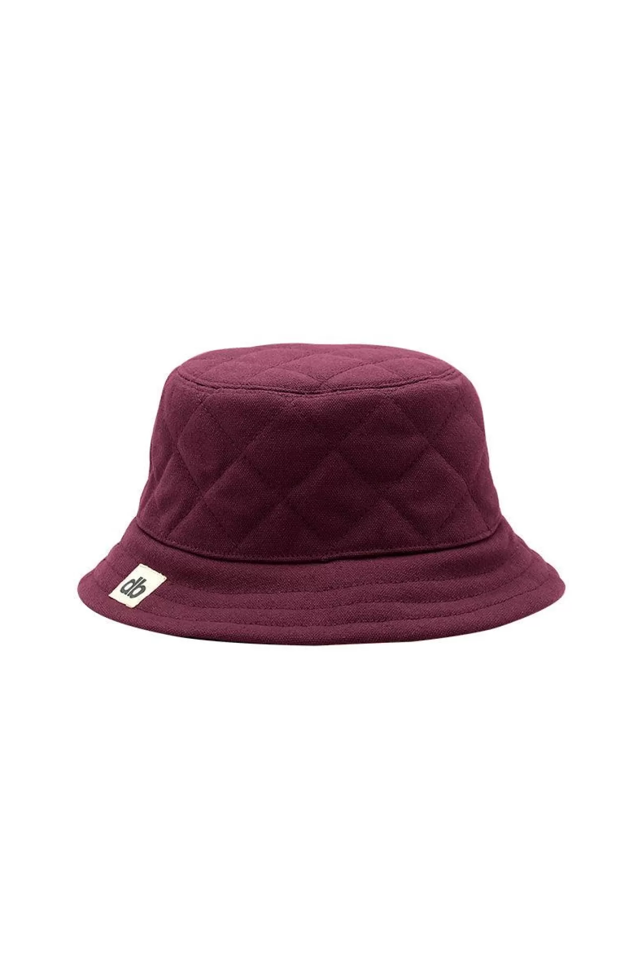 Hindbag Bob>Plum Quilted Bucket Hat