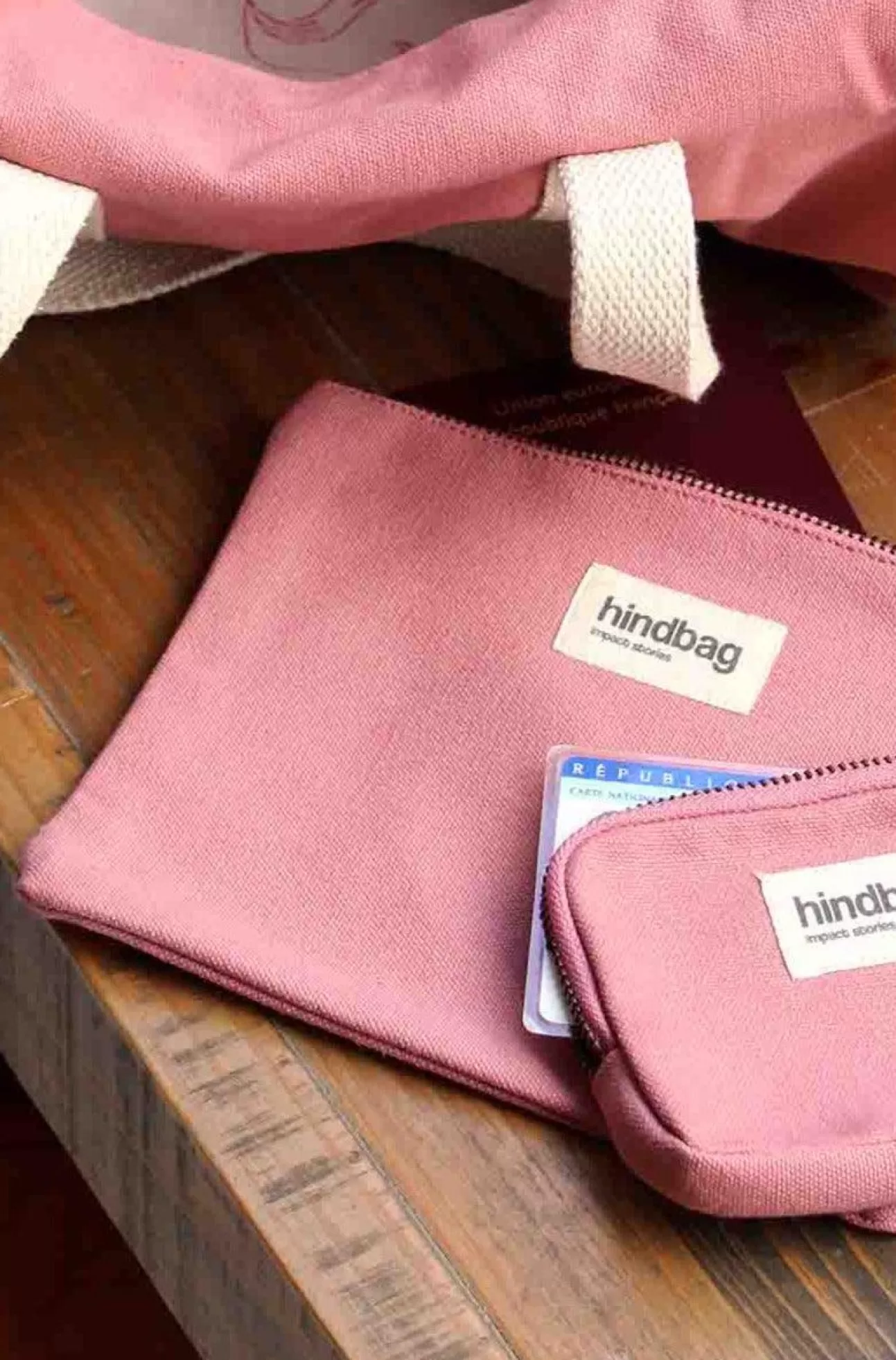 Hindbag Pouch>Pouch Lou Pink Blush