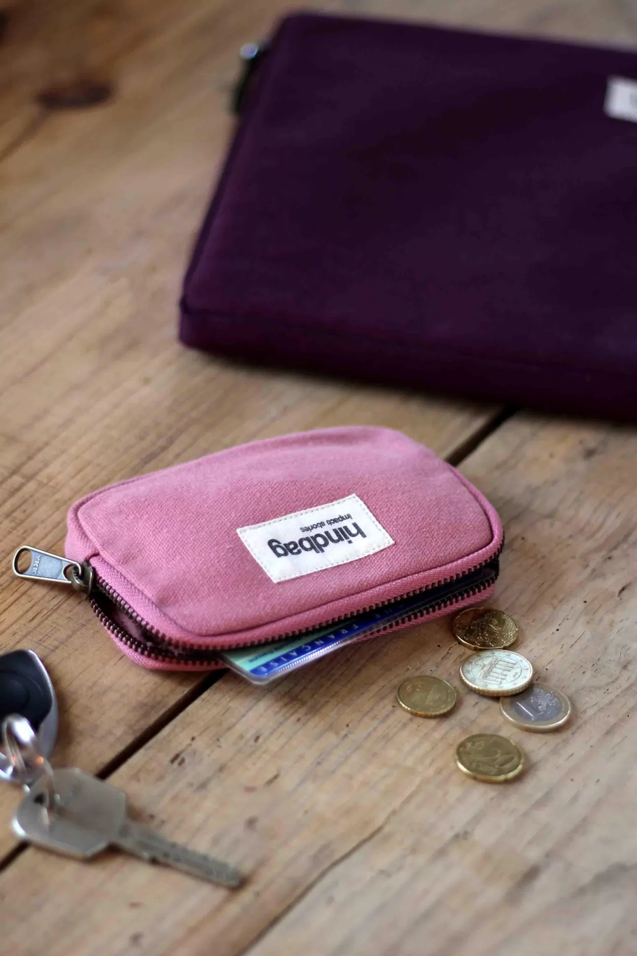 Hindbag Wallet>Purse Lili Rose Blush