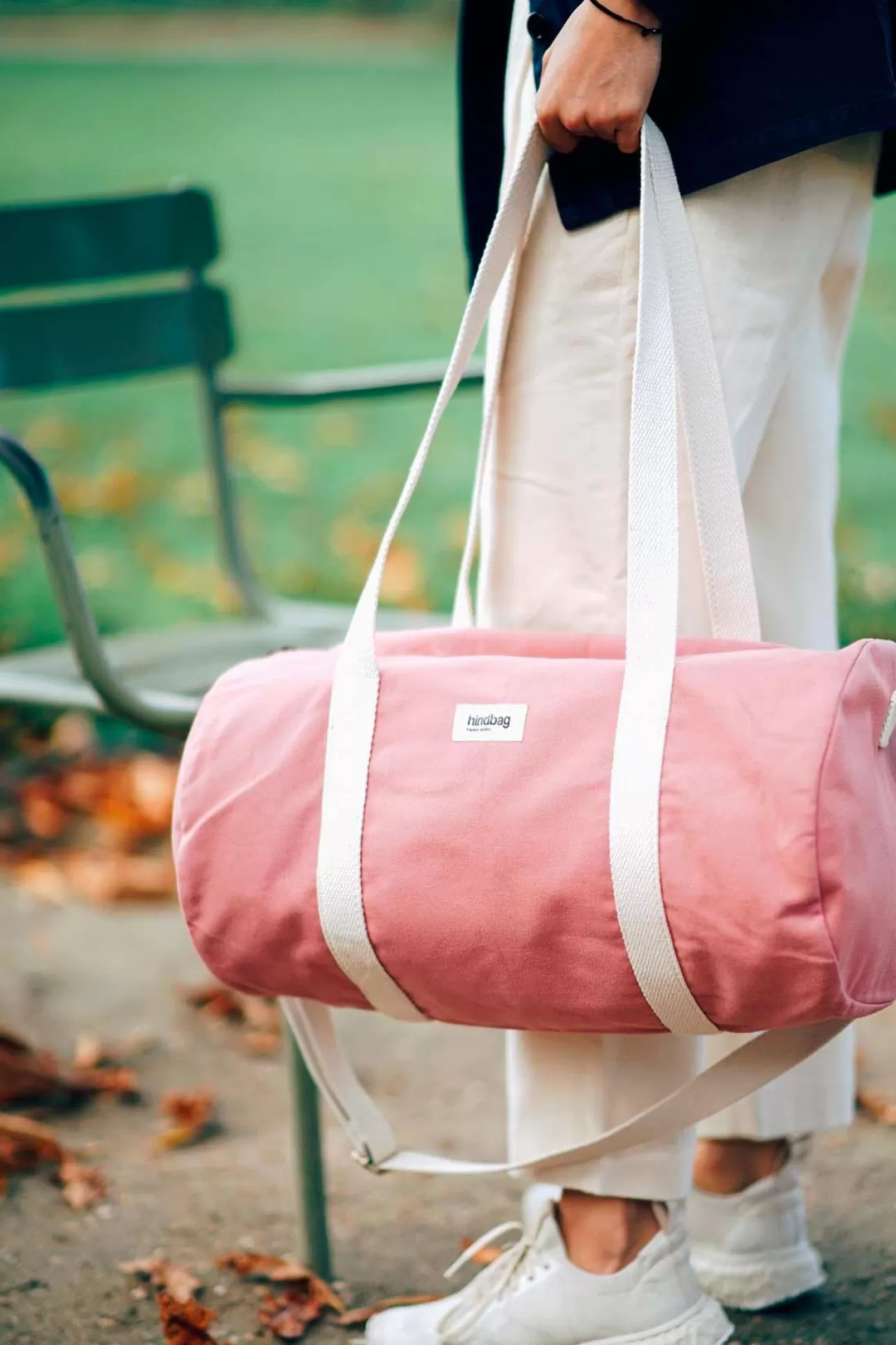 Hindbag Weekend Bag>Sac Polochon Simon Rose Blush