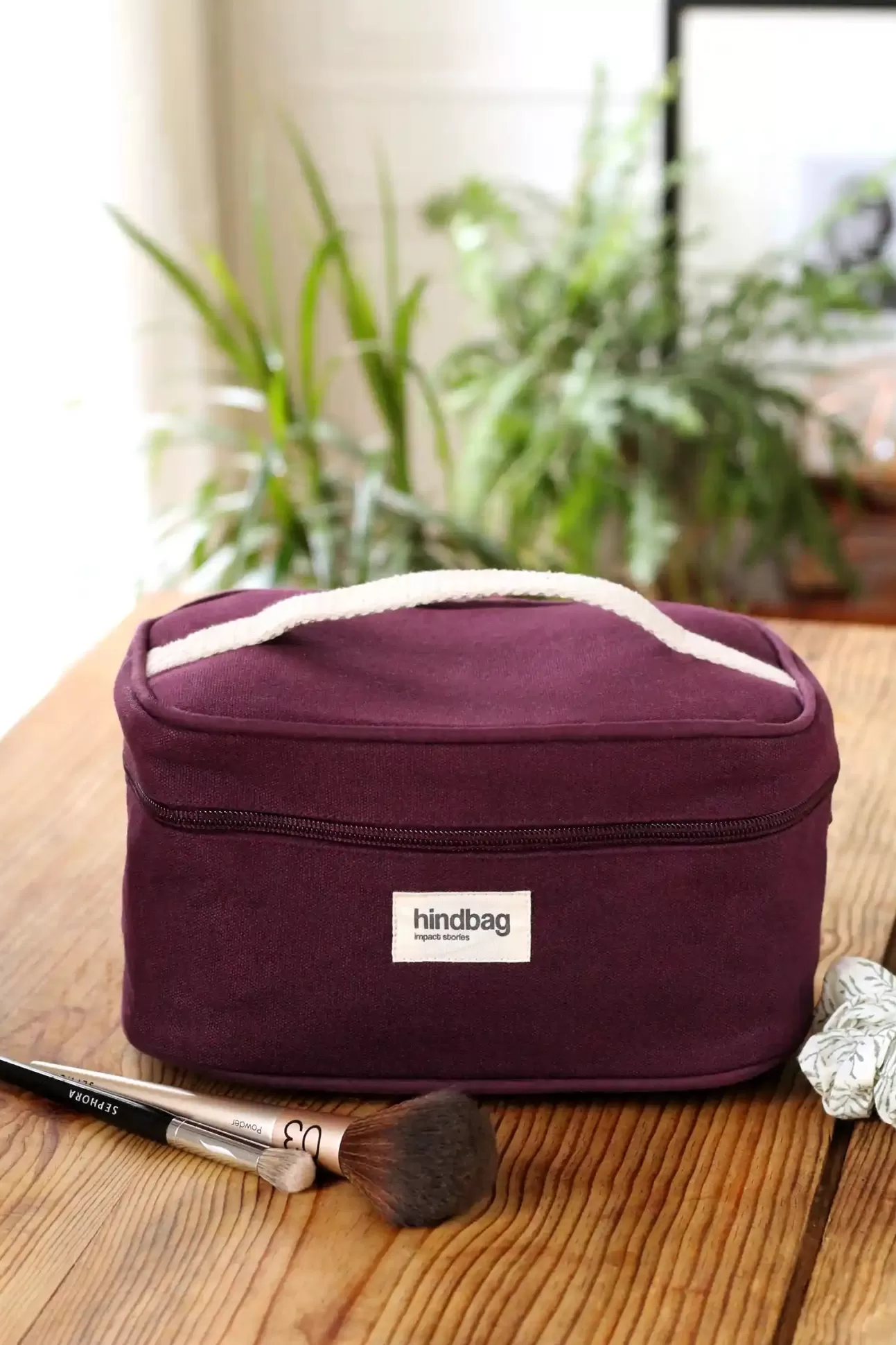 Hindbag Vanity>Vanity Gaspard Plum