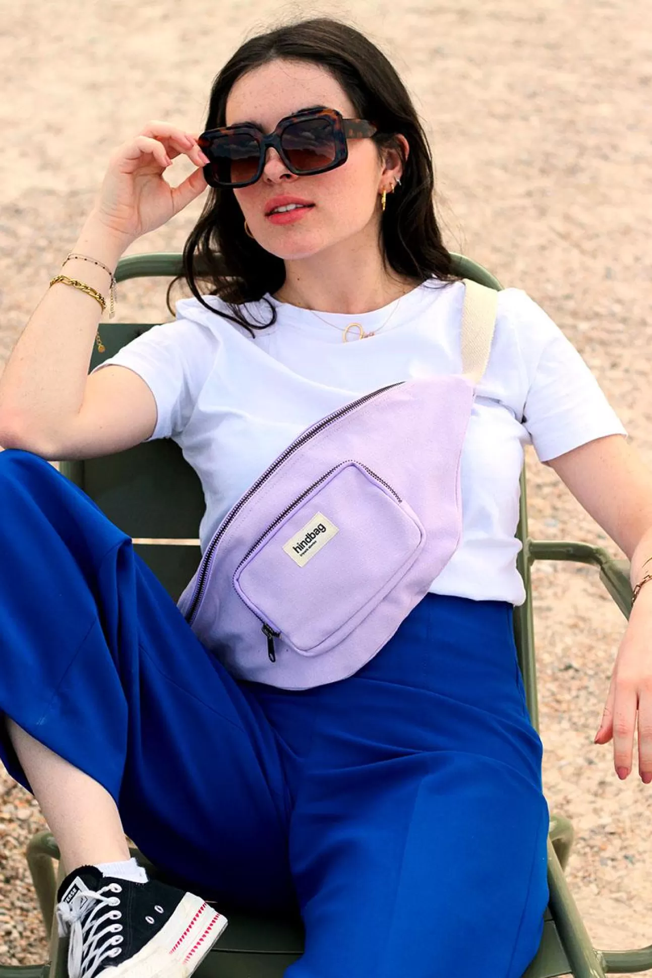 Hindbag Fanny Pack>Xl Sofia Lilac Belt Bag